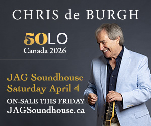 Chris De Burgh at JAG Soundhouse Top side right